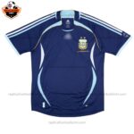 Retro Argentina Away Replica Football Shirt 2006