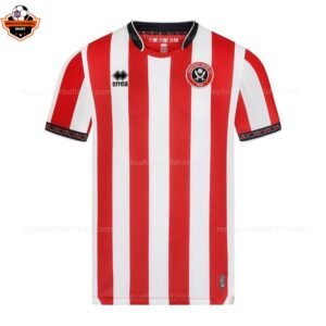 RFS Sheffield United Home Men Replica Football Shirt 2025_26