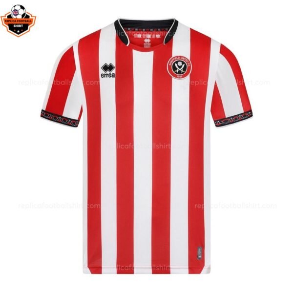 RFS Sheffield United Home Men Replica Football Shirt 2025_26