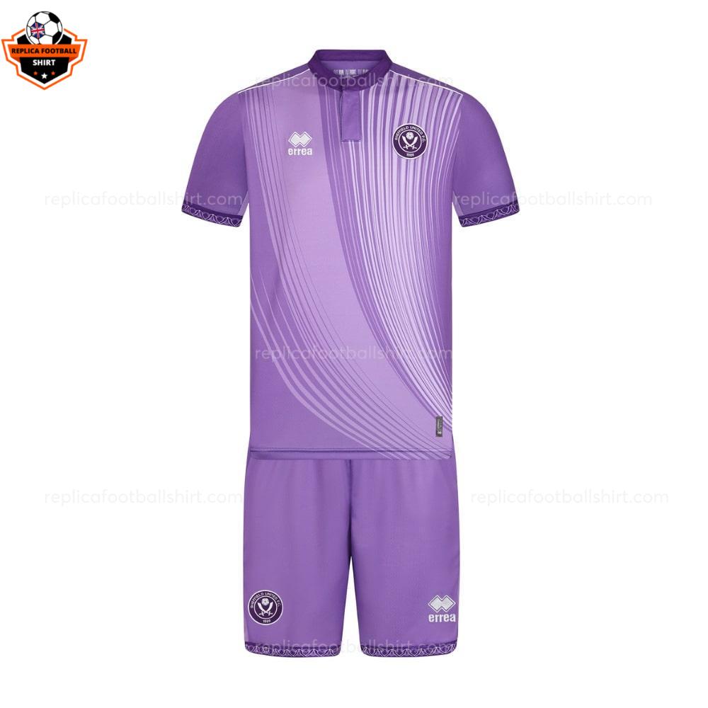 RFS Sheffield United Third Kids Kit 25_26 frontview