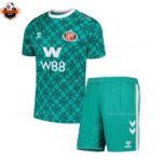 Sunderland Hummel Goalkeeper Kid Replica Football Kit 2025/26