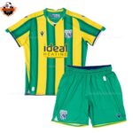 West Bromwich Away Kid Replica Football Kit 2025/26