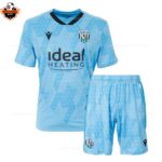 West Bromwich Goalkeeper Kid Replica Football Kit 2025/26
