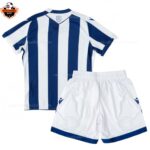 West Bromwich Home Kid Replica Football Kit 2025/26