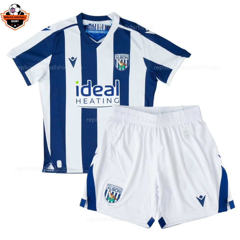 RFS West Bromwich Home 25 26 Kids Football Kit frontview