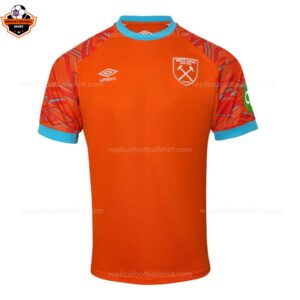 RFS West Ham Orange Goalkeeper Men Replica Football Shirt 2025_26 (1)