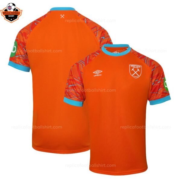 RFS West Ham Orange Goalkeeper Men Replica Football Shirt 2025_26