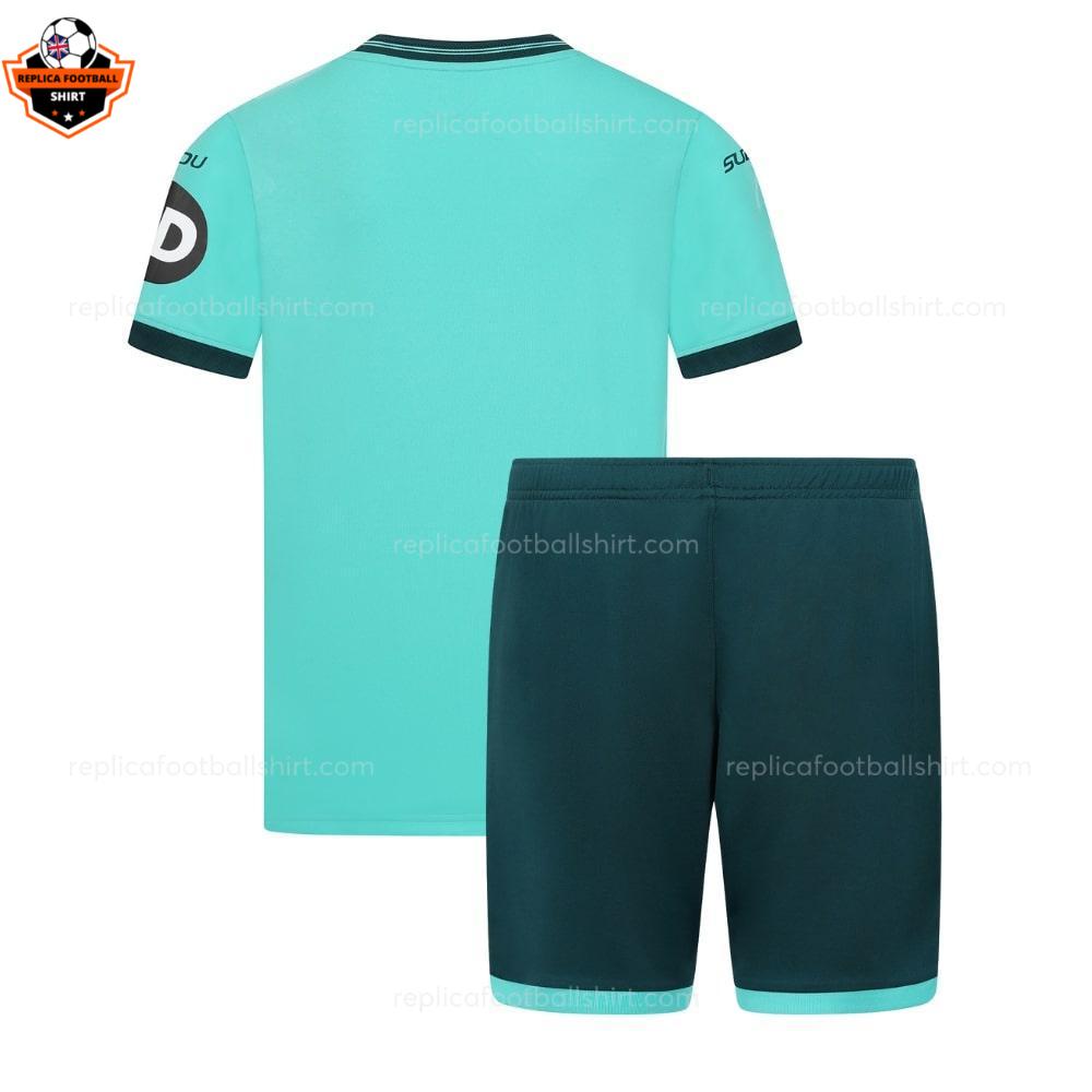 RFS Wolves Away 25 26 Kids Football Kit backview