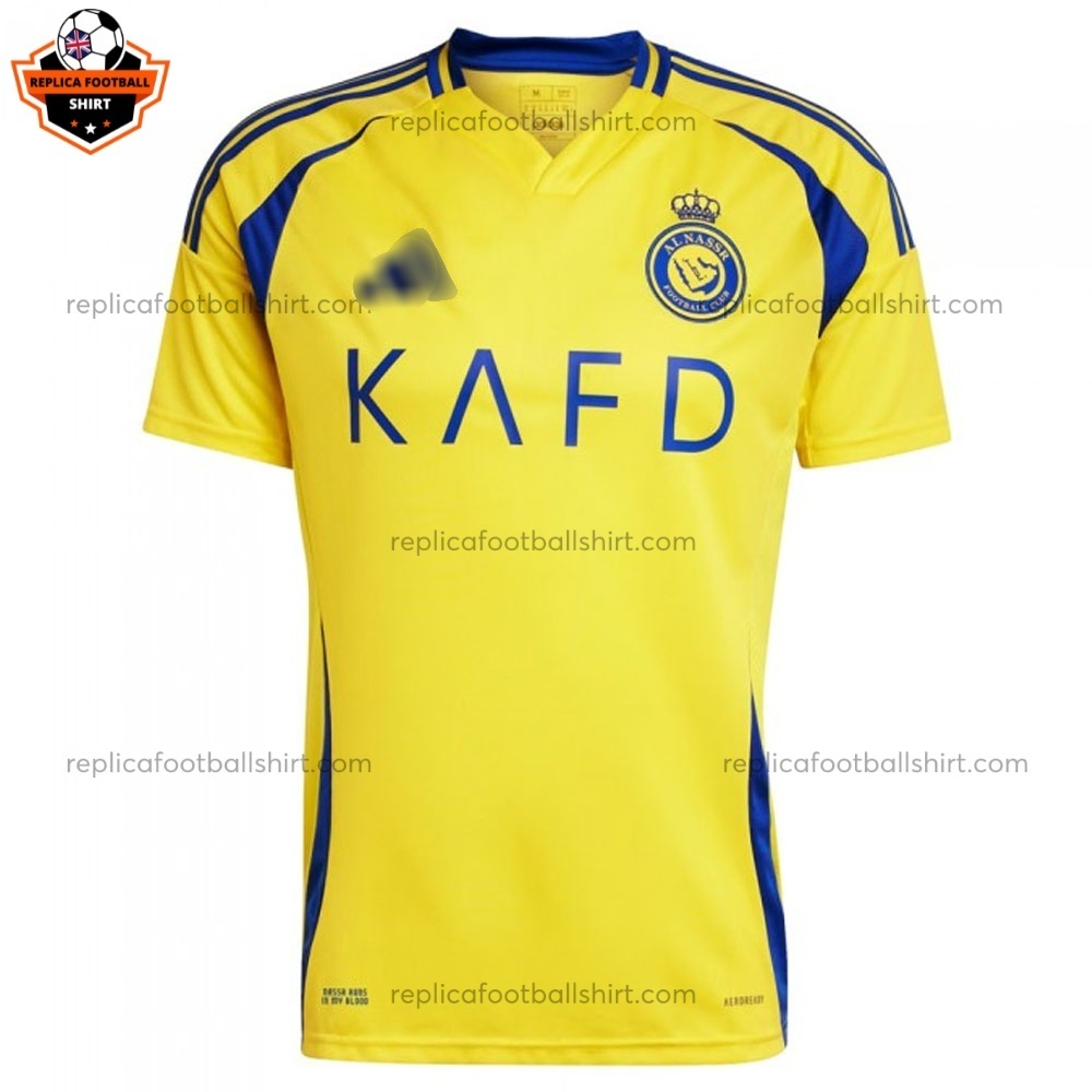 Al Nassr RONALDO 7 Home Men Replica Football Shirt 2024/25 - Front View