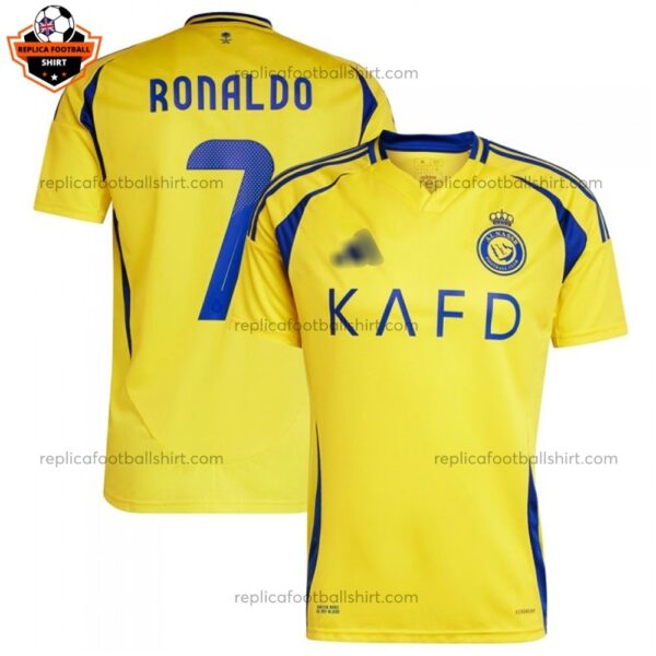 Al Nassr RONALDO 7 Home Men Replica Football Shirt 2024/25 - Over View