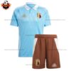 Belgium Away Kid Replica Football Kit 2024 - Front View