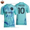 Inter Miami Training Men Replica Football Shirt 2023/24 Messi 10 Printed - Over View