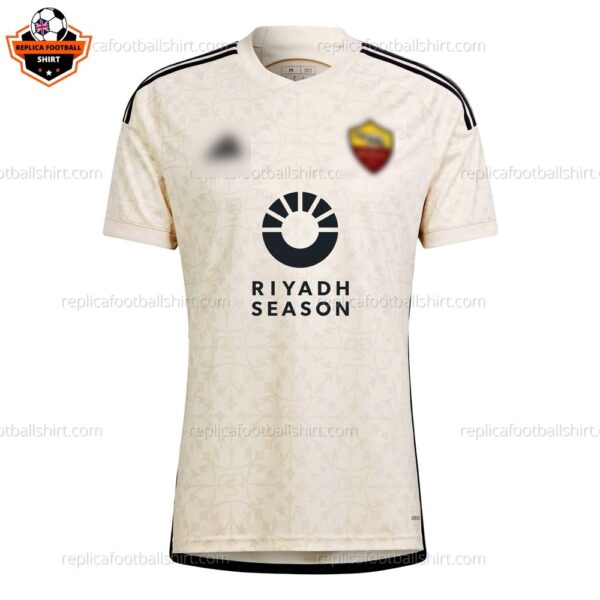 AS Roma Away Sponsor Men Replica Football Shirt 2023/24 - Front View