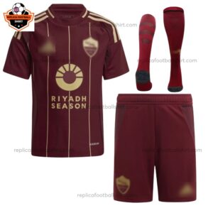 AS Roma Home Kid Replica Football Kit 24/25 - Over View