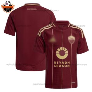 AS Roma Home Men Replica Football Shirt 2024/25 - Over View