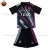Aberdeen Away Kid Replica Football Kit 2023/24 - front view