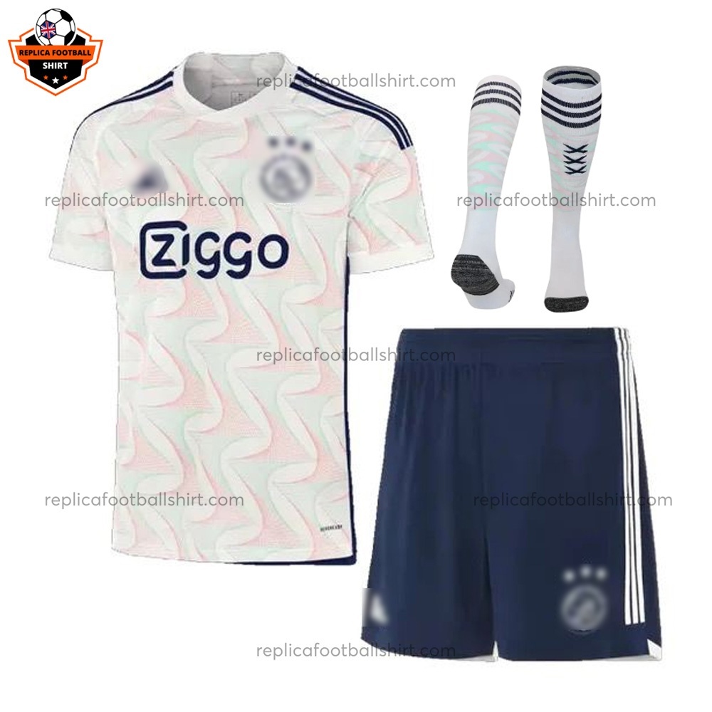 Ajax Away Kid Replica Football Kit 2023/24 - Front View