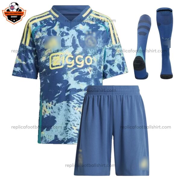 Ajax Away Kid Replica Football Kit 2024/25 - Front View