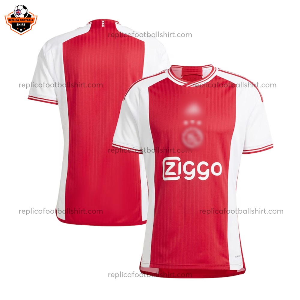 Ajax Home Men Replica Football Shirt 2023/24 - Over View