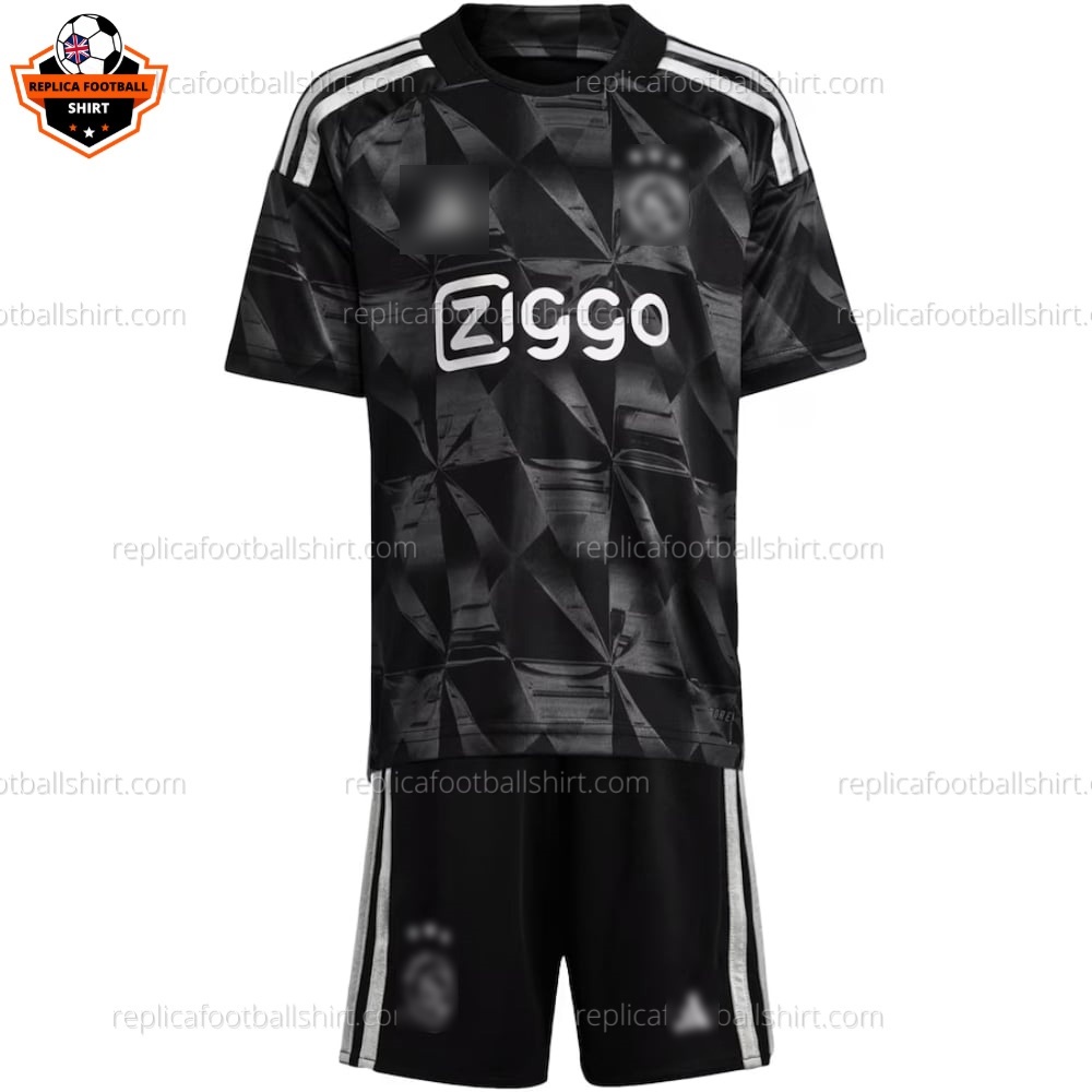 Ajax Third Kid Replica Football Kit 2023/24 - Front View