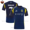 Al Nassr Away Men Replica Football Shirt 2024/25 RONALDO 7 Printed - Over View