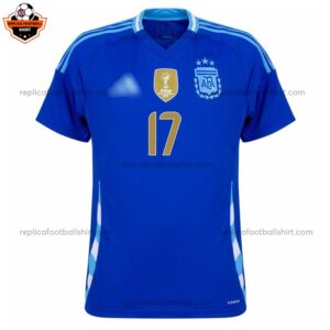 Argentina GARNACHO 17 Away Men Replica Football Shirt 2024 - Front View