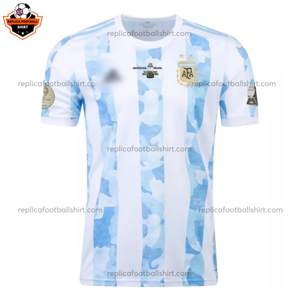 Argentina Home Men Replica Football Shirt 2021 - Front View