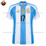 Argentina GARNACHO 17 Home Men Replica Football Shirt 2024