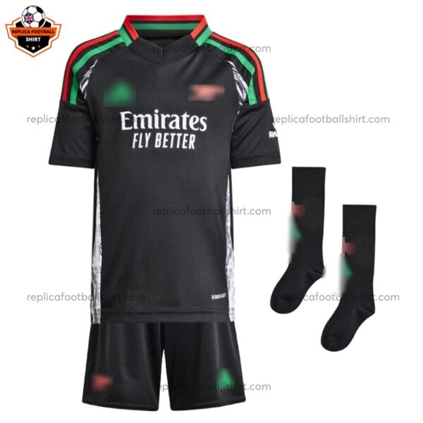 Arsenal Away Kid Replica Football Kit 2024/25 - Front View