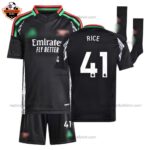 Arsenal Away Kid Replica Football Kit 2024/25 RICE 41 Printed