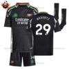 Arsenal Away Kid Replica Football Kit 2024/25 HAVERTZ 29 - Over View