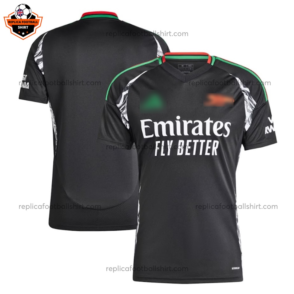 Arsenal Away Men Replica Football Shirt 24/25 - Over View