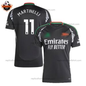 Arsenal Away Men Replica Football Shirt 2024 MARTINELLI 11 - Over View