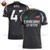 Arsenal Away Men Replica Football Shirt 2024 RICE 41 - Over View