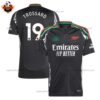 Arsenal Away Men Replica Football Shirt 2024 TROSSARD 19 - Over View