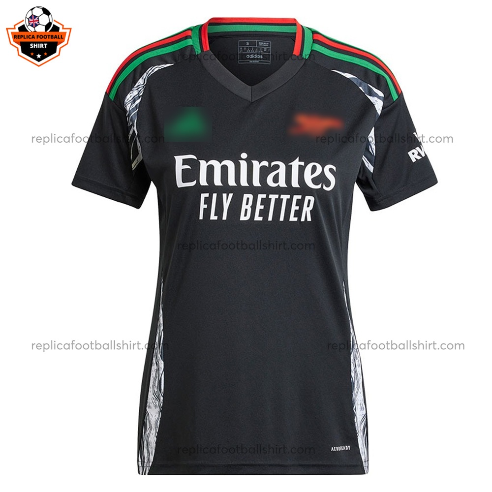 Arsenal Away Women Replica Football Shirt 24/25 - Front View