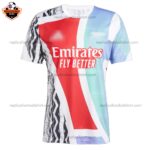 Arsenal Purple Red Training Men Replica Football Shirt 2024/25