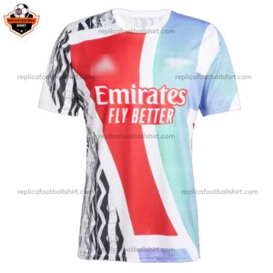 Arsenal Purple Red Training Men Replica Football Shirt 2024/25 - Front View
