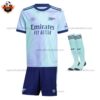 Arsenal Third Kid Replica Football Kit 2024/25 - Front View