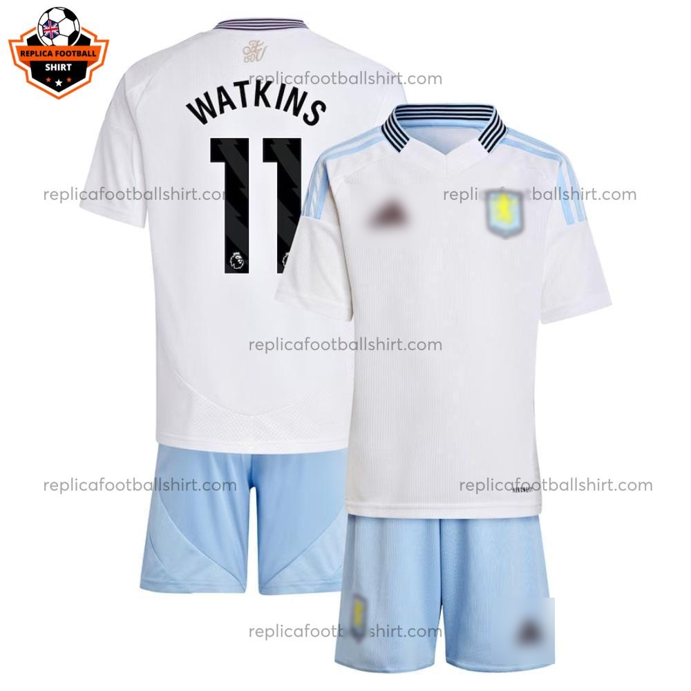 Aston Villa Away Kid Replica Football Kit 24/25 WATKINS 11 - Over View