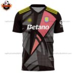 Aston Villa Black Goalkeeper Replica Football Shirt 2024/25