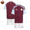 Aston Villa Home Kid Replica Football Kit 2024/25 - Over View