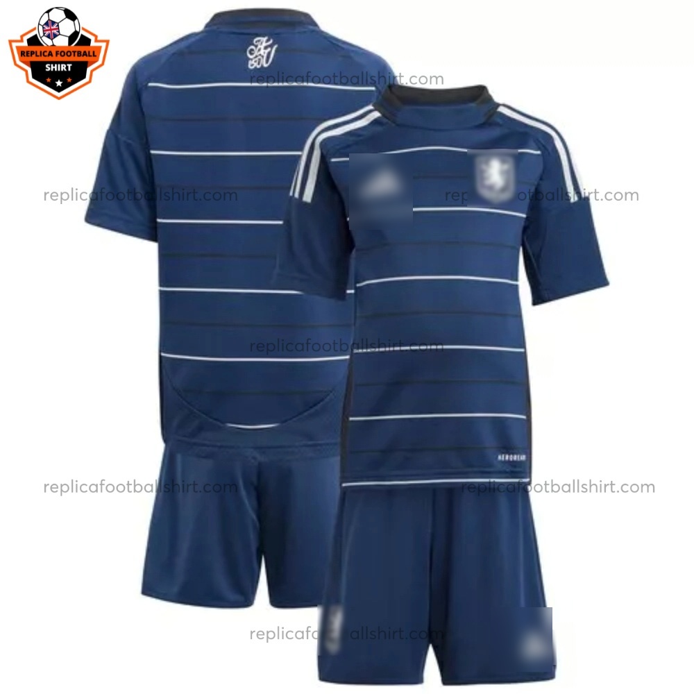 Aston Villa Third Kid Replica Football Kit 2024/25 - Over View