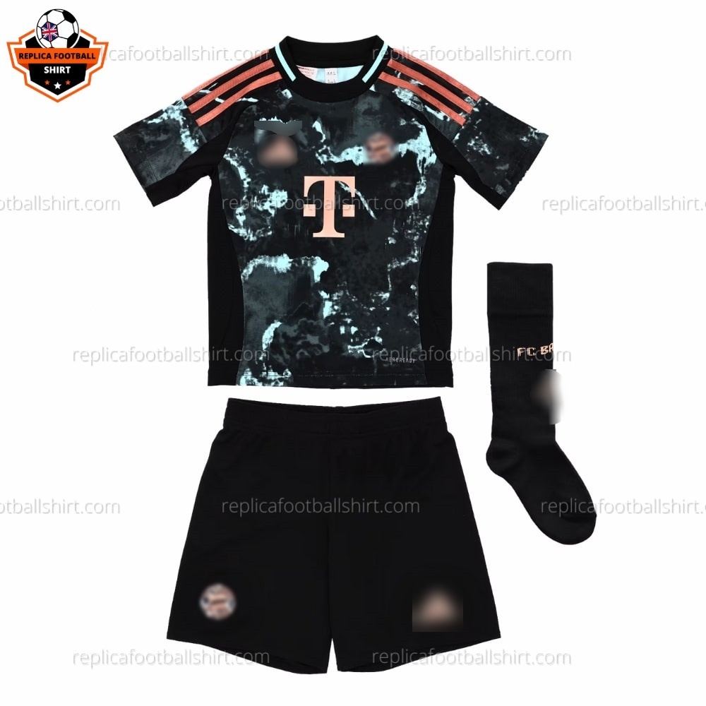Bayern Munich Away Kid Replica Football Kit 2024/25 - Front View