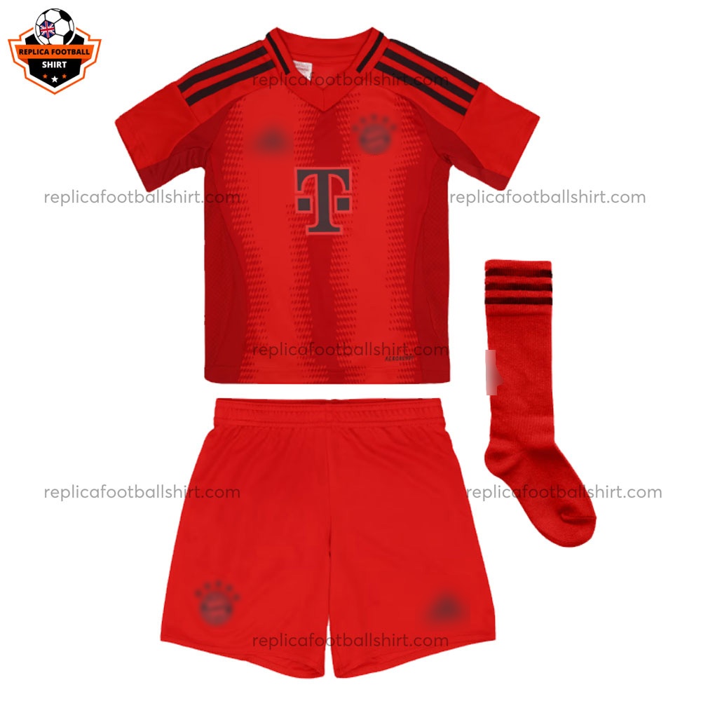 Bayern Munich Home Kid Replica Football Kit 2024/25 - Front View