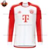 Bayern Munich Home Men Replica Football Shirt 2023/24 Long Sleeve - Front View