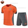 Bayern Munich Orange Pre Match Training Kid Replica Football Kit 2025/26 - Front View