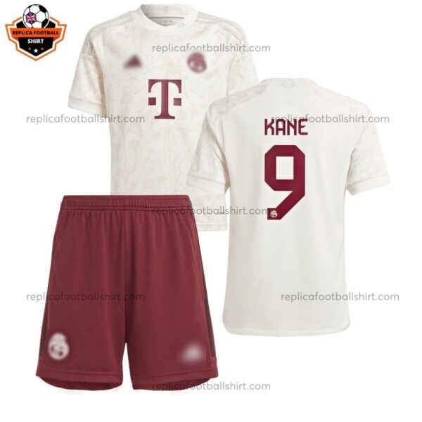 Bayern Munich Third Kid Replica Football Kit 2023/24 KANE 9 Printed - Over View