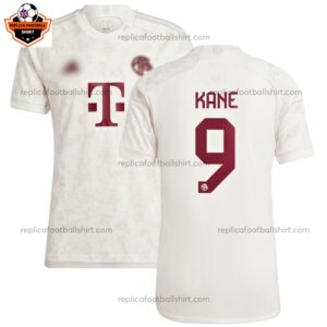 Bayern Munich Third Men Replica Football Shirt 2023/24 KANE 9 Printed - Over View