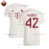 Bayern Munich Third Men Replica Football Shirt 2023/24 MUSIALA 42 Printed - Over View